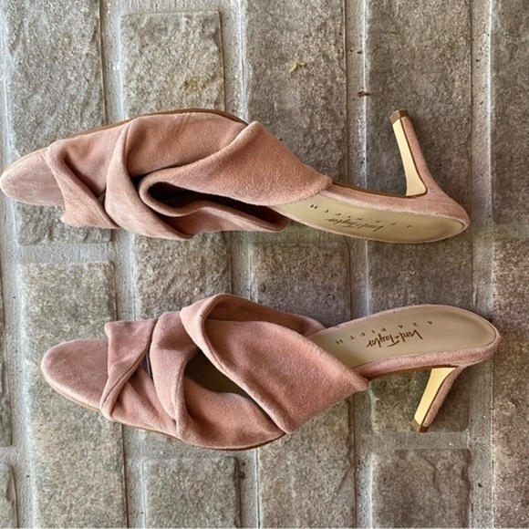 Lord & Taylor 424 Fifth Gala Slip on Heel 6.5 Pink - Picture 7 of 7